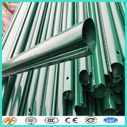 Powder-coated Welded Wire Mesh Fence Panel Peach Fence Post
